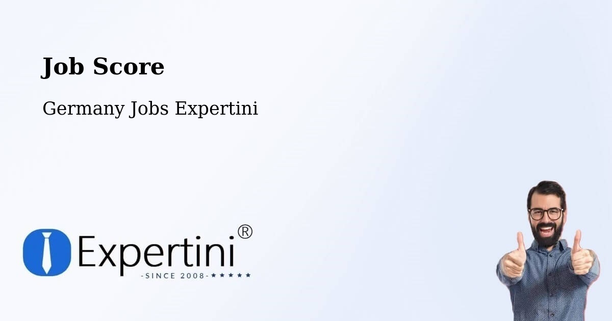 Job Score & Job Description Score Tool – Geretsried - Germany Jobs Expertini