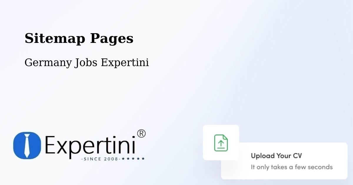 Sitemap Pages - Geretsried - Germany Jobs Expertini